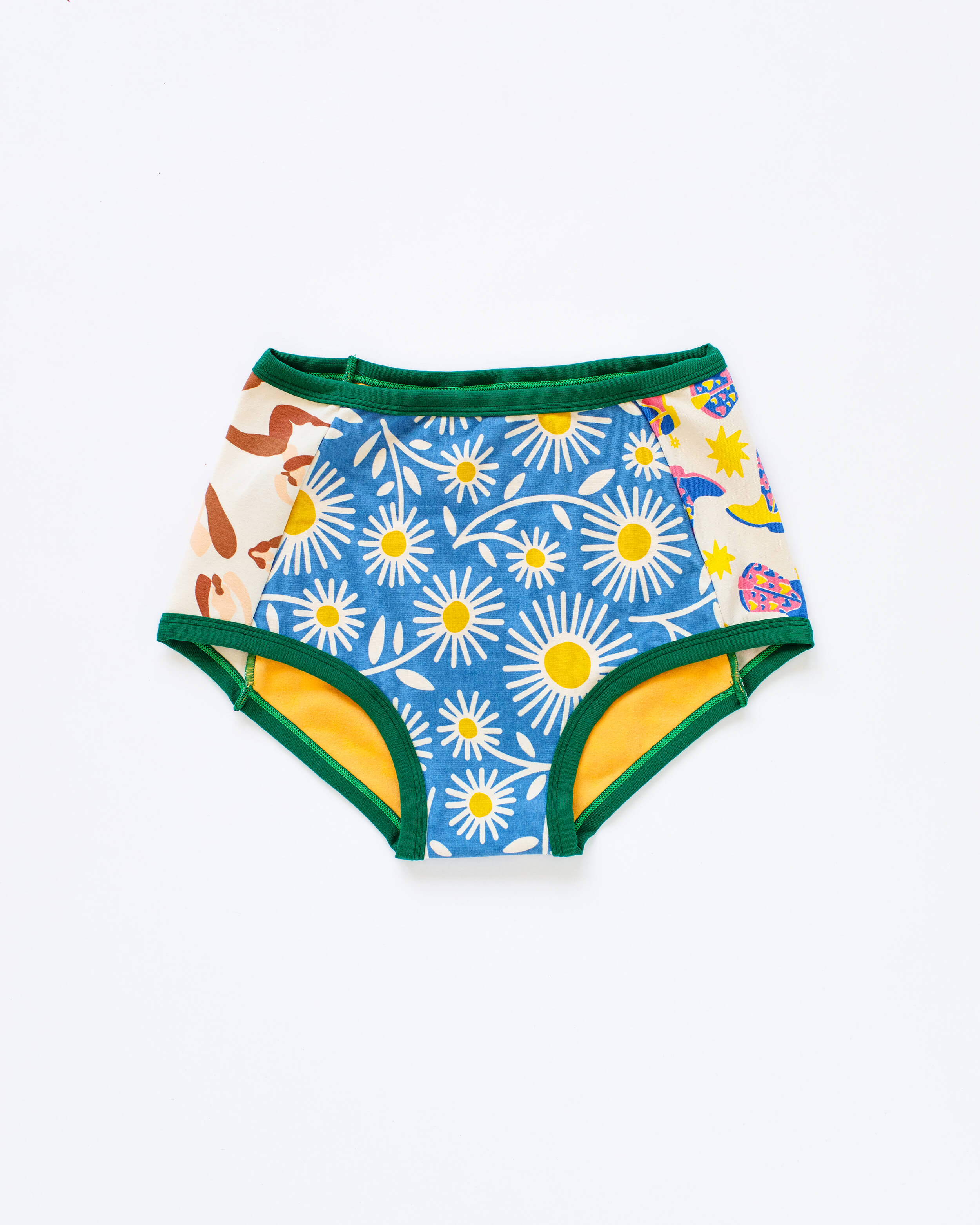 Flat lay of Thunderpants Scrap Panel Pants in Original style underwear.