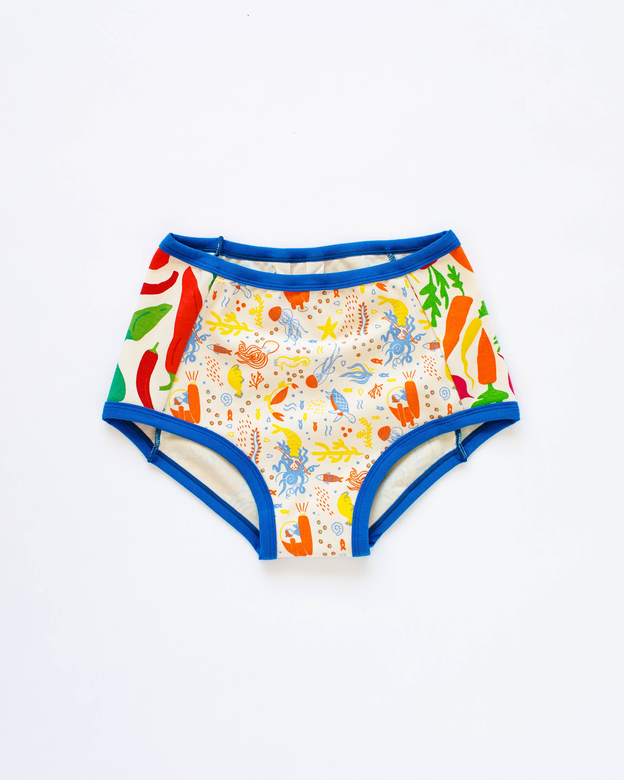 Flat lay of Thunderpants Scrap Panel Pants in Original style underwear.