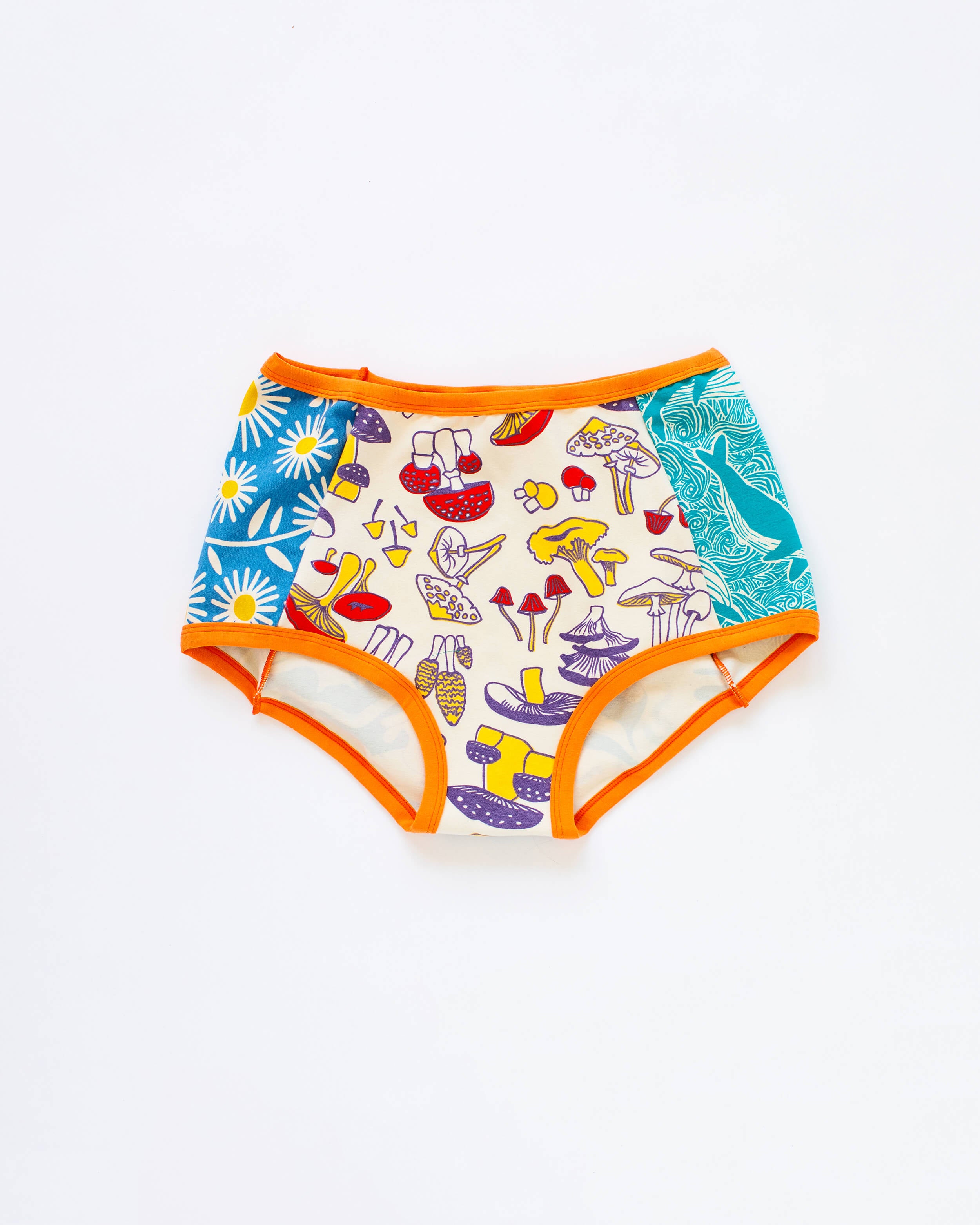 Flat lay of Thunderpants Scrap Panel Pants in Original style underwear.