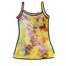 Drawing of Thunderpants Cami in Citrus Blossom Dye - hand dyed yellow, pink, and purple.