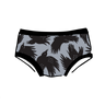 Drawing of Thunderpants Kid's style underwear in So it Crows - grey with black crows.