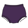 Drawing of Thunderpants Original style underwear in Amethyst color.