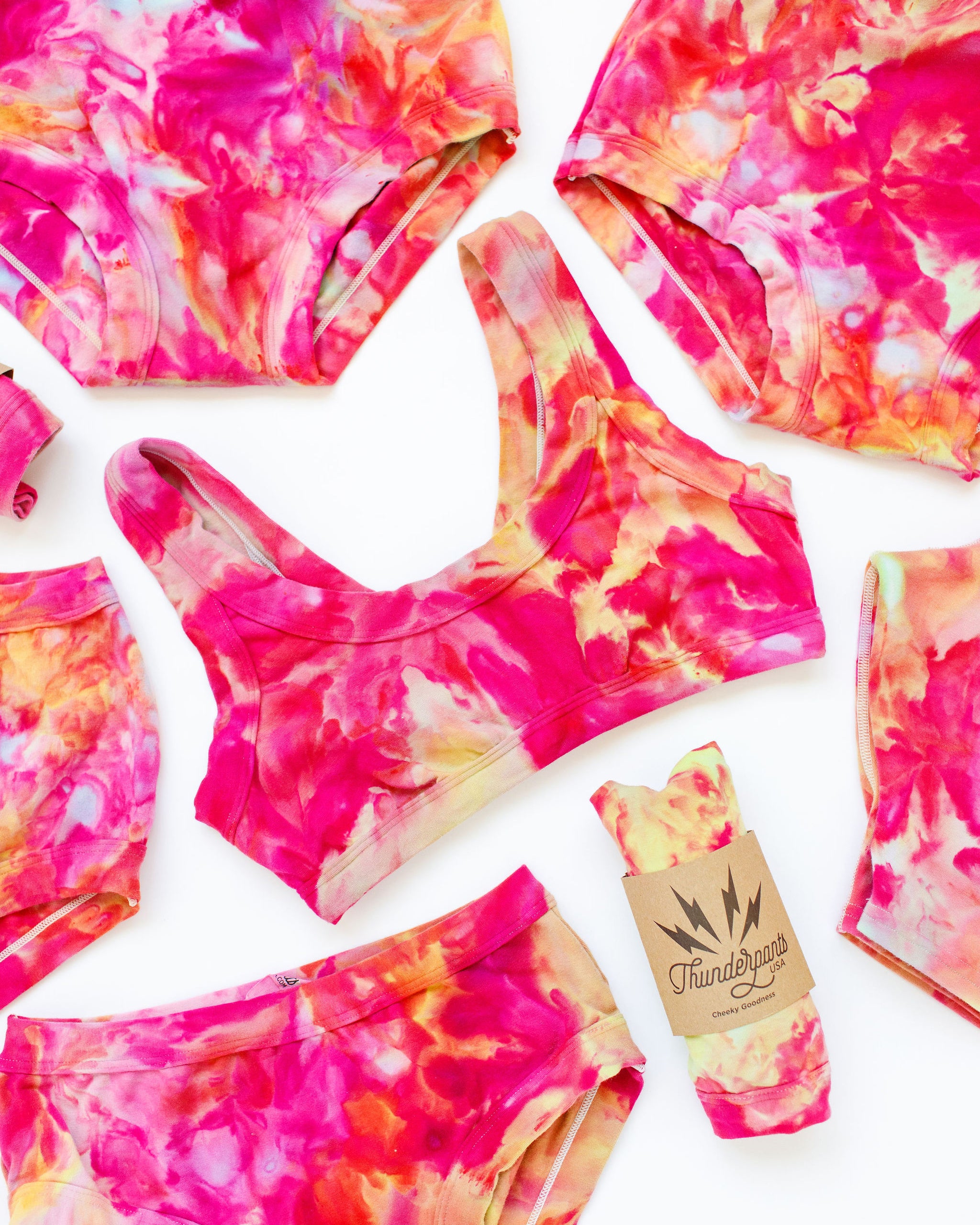 Kids Limited Edition Hot Hibiscus Ice Dye
