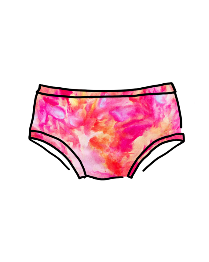 Kids Limited Edition Hot Hibiscus Ice Dye