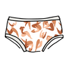 Drawing of Thunderpants Hipster style underwear in Bodies in Motion print.