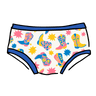 Drawing of Thunderpants Hipster style underwear in Boot Scootin' print.