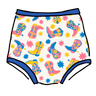 Drawing of Thunderpants Sky Rise style underwear in Boot Scootin' print.