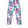 Drawing of Thunderpants 3/4 Length Leggings in Finding Flamingo.