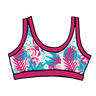 Drawing of Thunderpants Bralette in Finding Flamingo.