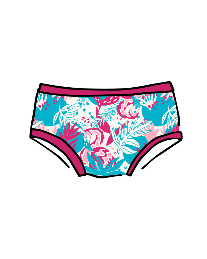 Drawing of Thunderpants Kids Original style underwear in Finding Flamingo.