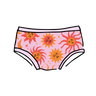 Drawing of Thunderpants Kid's Original style underwear in Luna y Sol print.
