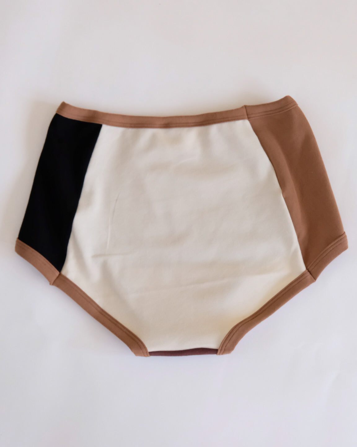 Flat lay of Thunderpants Original Panel Pants style underwear in Rocky Road - a mix of all our neutral colors.