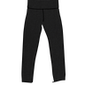 Drawing of Thunderpants Ankle Length Leggings in Plain Black.