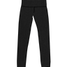 Drawing of Thunderpants Extra Long Leggings in Plain Black.