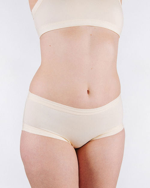 Buy High Waist Tiger Print Hipster Panty in White - Cotton Online