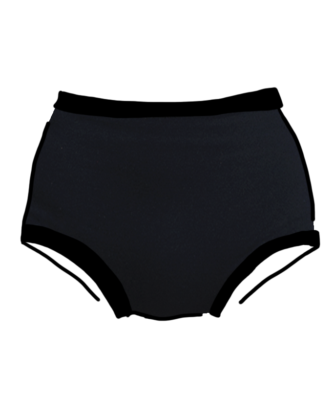 Swimwear Original Bottom Plain Black – Thunderpants USA